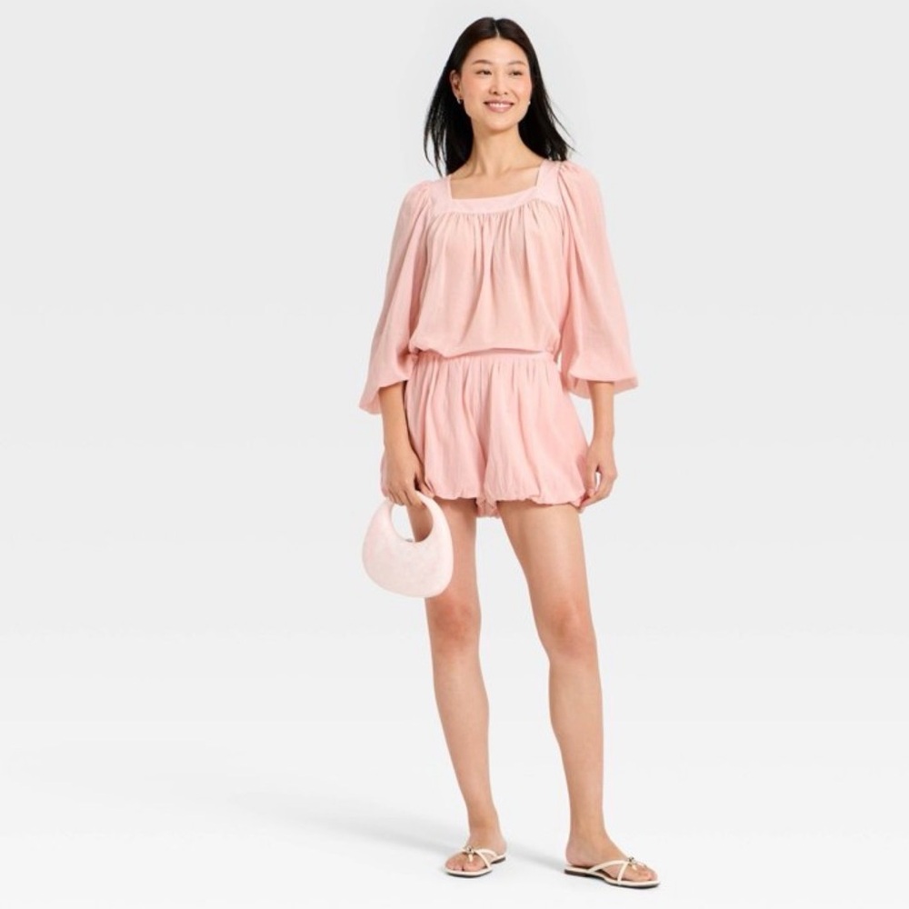 a new day pink bubble shorts
